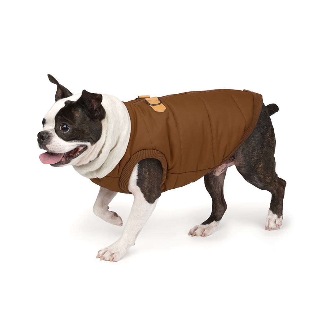 WARM UP HARNESS JACKET / BROWN